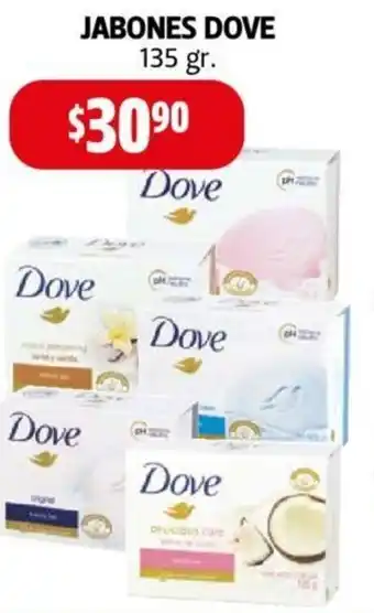 Jabones Dove 135g