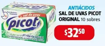 Farmacias Guadalajara Sal de Uvas Picot Original 10 Sobres oferta