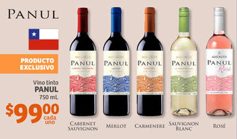 Vino Tinto Panul 750ml