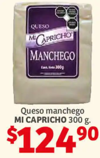 Soriana Híper Queso Manchego Mi Capricho 300g oferta