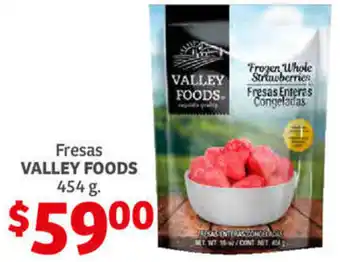 Fresas Valley Foods 454g