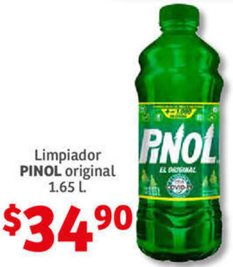 Soriana Híper Limpiador Pinol Original 1,65L oferta