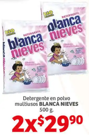 Soriana Híper Blanca Vieves Detergente en Polvo Multiusos 2x500g oferta