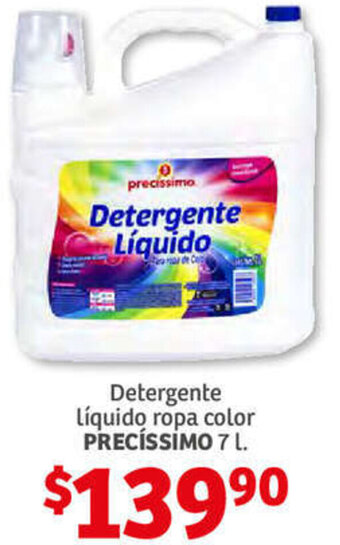 Soriana Híper Detergente Líquido Ropa Color Precíssimo 7L oferta
