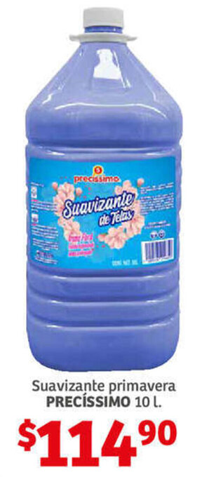 Soriana Híper Suavizante Primavera Precíssimo 10L oferta