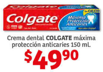 Soriana Híper Crema Dental Colgate Máxima Protección Anticaries 150ml oferta