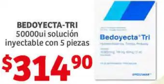 Bedoyecta-Tri 50000ui Solución Inyectable c/5 pzas