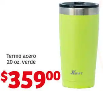 Soriana Híper Termo Acer 20 oz Verde oferta