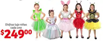 Soriana Híper Disfraz Lujo Niñas oferta