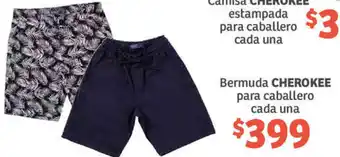 Soriana Híper Bermuda Cherokee para Caballero oferta