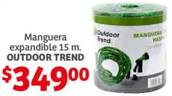 Soriana Híper Manguera Expandible 15m Outdoor Trend oferta