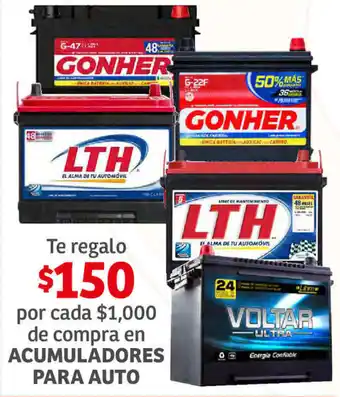 Acumuladores para Auto