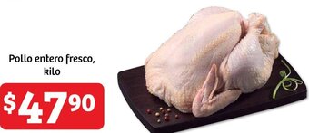 Soriana Híper Pollo Entero Fresco oferta