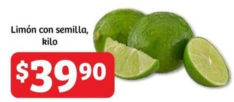 Soriana Híper Limón con Semilla oferta