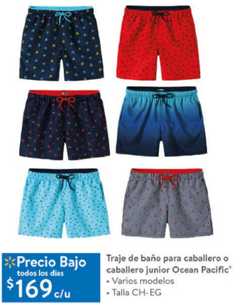 Walmart Traje de Baño para Caballero o Caballero Junior Ocean Pacific oferta