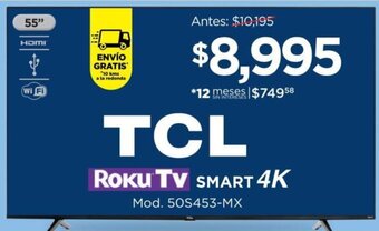 Chedraui TCL Roku TV Smart 4K oferta