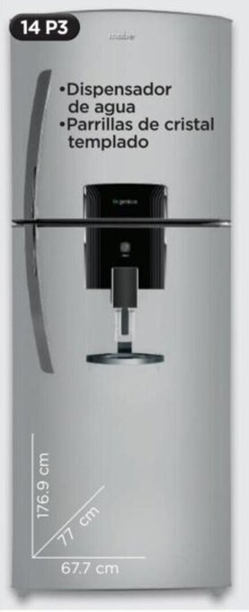 Chedraui Mabe Refrigerador 14 P3 oferta