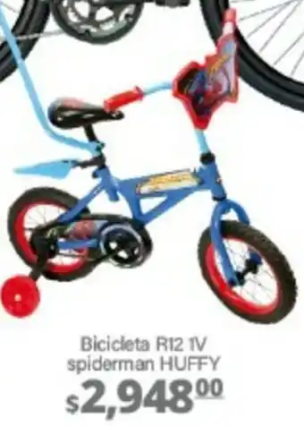 La Comer Huffy Bicicleta R12 1V Spiderman oferta