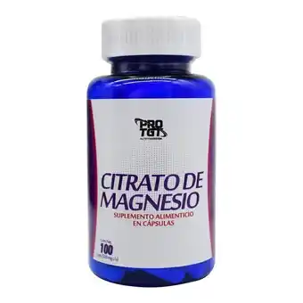 Citrato de magnesio 500 mg 100 tab