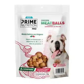 Sam's Club Premio para perro pearl's prime nutrition pro sabor pollo 720 g oferta