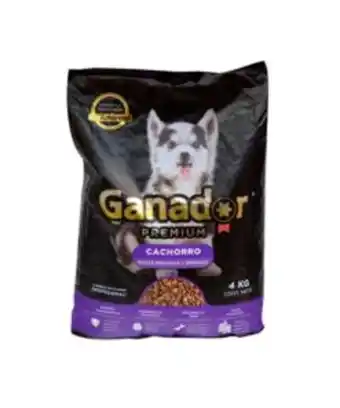 Alimento para perro cachorro ganador premium (4 kg)
