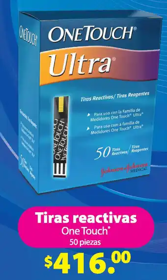 Farmacias Similares Tiras Reactives One Touch oferta