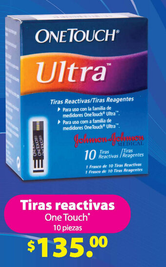 Farmacias Similares Tiras Reactivas One Touch oferta