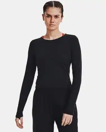 Camiseta manga larga ua hydrafuse para mujer