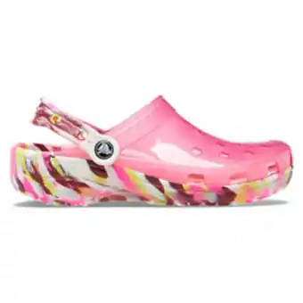 Crocs Classic translucent marbled clog oferta