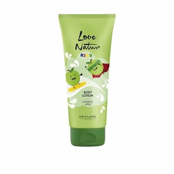 Crema corporal con manzana love nature kids