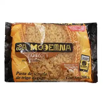 Pasta para sopa caracol 1 la moderna 200 gramos