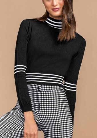 Andrea Suéter negro 3126028 oferta