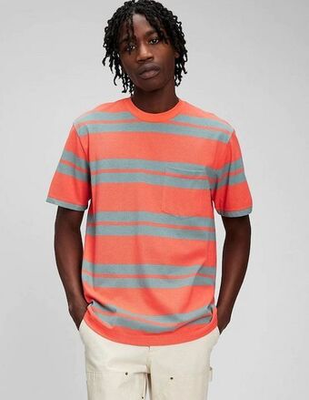 GAP Playera cuello redondo para hombre oferta