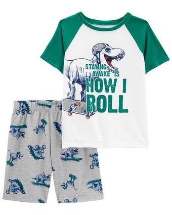 Carter's Pijama de ajuste holgado de dinosaurio de 2 piezas carter's oferta