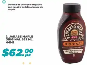 HEB Jarabe Maple Original 562ml HEB oferta