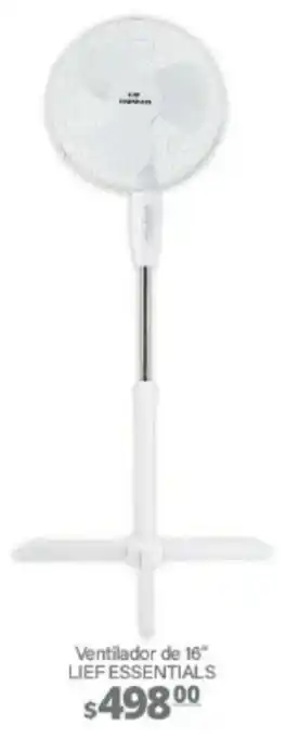 La Comer Ventilador de 16" Life Essentials oferta