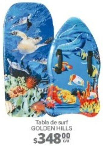 La Comer Tabla de Surf Golden Hills oferta