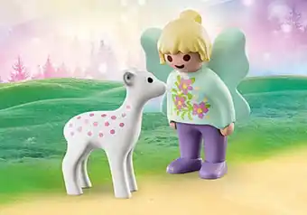 Playmobil 70402 1.2.3 hada con cervatillo oferta