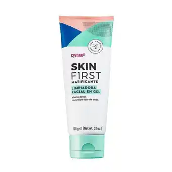Gel limpiador facial skin first