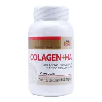 Colageno hidrolizado y acido hialuronico 120 cap