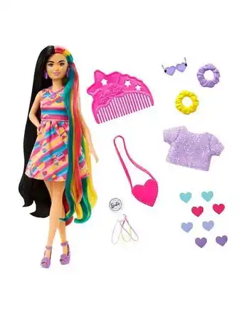 Muñeca barbie totally hair