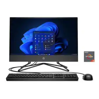 Ofix Computadora all in one hp 205 g4, ryzen 3-3250u, 8gb ram, 256gb ssd m.2, 21.5" fhd, win11home 7f5k0lt oferta