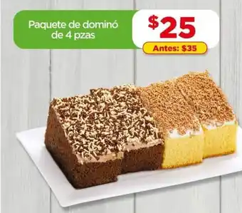 Bodega Aurrerá Paquete de Dominó de 4 pzas oferta