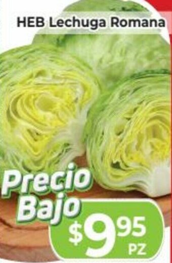 HEB Heb Lechuga Romana x pz oferta