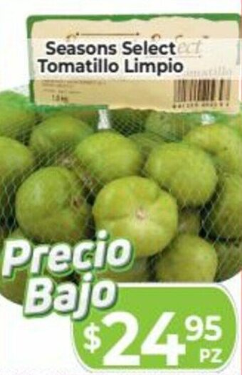 HEB Seasons Select Tomatillo Limpio x pz oferta