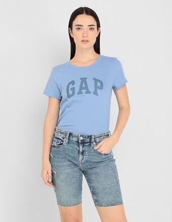 GAP Bermuda de mezclilla para mujer oferta
