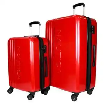 Set de maletas nautica roja 2 pzas