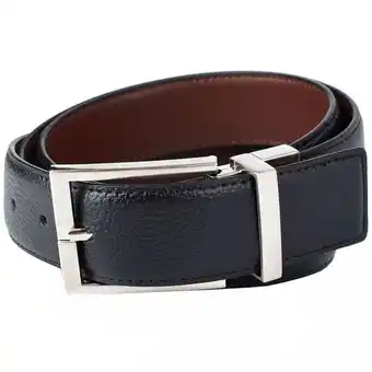 Cinturón negro combinado para hombre carlo corinto paris