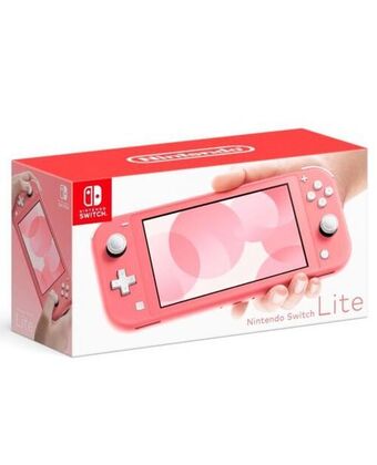 Gameplanet Consola nintendo switch lite 32gb coral pink oferta