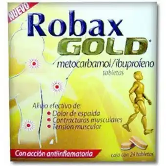 Farmacias San Isidro y San Borja Robax gold 500/200mg t oferta